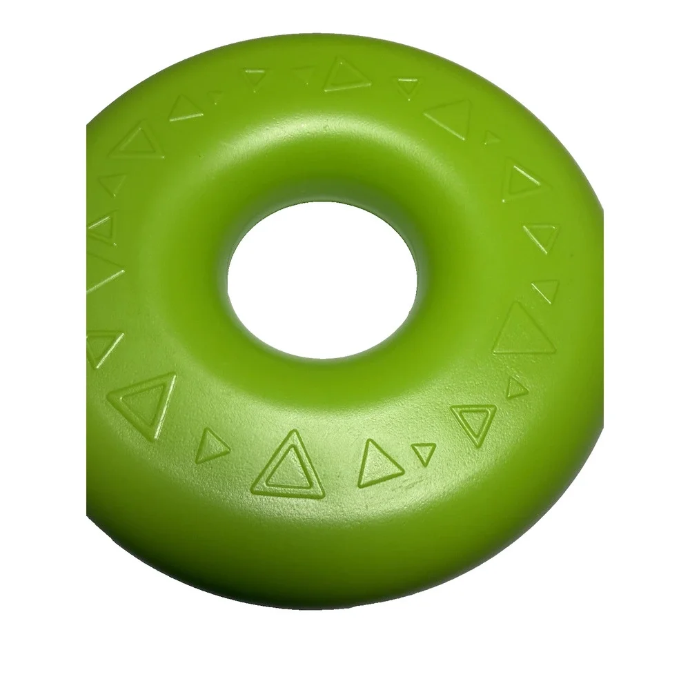 Fisher Price Giant Rock- A-Stack Green Ring Triangle Print Replacement Ring Toy